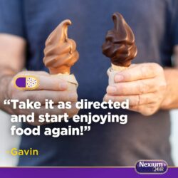 Viên uống cắt cơn đau dạ dày, ợ nóng Nexium 24hr (Hộp 3 x14 Capsules) 17 Vien uong ho tro viem loet da day hanh ta trang Nexium 24hr Hop 3 x14 Capsules 7