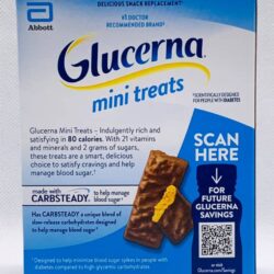Bánh kiêng đường Glucerna Mini Treats Chocolate Caramel 6 thanh 16 banh kieng duong glucerna mini treats chocolate caramel 6 bich knh