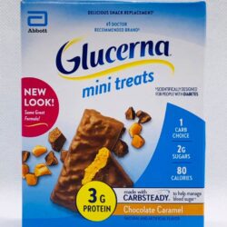 Bánh kiêng đường Glucerna Mini Treats Chocolate Caramel 6 thanh 13 banh kieng duong glucerna mini treats chocolate caramel 6 bich kni