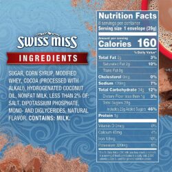 Bột Cacao Swiss Miss Hot Cocoa Mix Milk Chocolate 8 gói 9 bot cacao swiss miss hot cocoa mix milk chocolate 8 goi kb