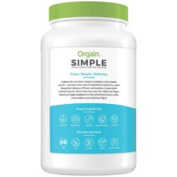 Bột Protein hữu cơ Orgain Simple Organic Protein Powder 912g Vị socola bơ đậu phộng 7 bot protein huu co orgain simple organic protein powder 912g vi socola bo dau phong kc