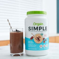 Bột Protein hữu cơ Orgain Simple Organic Protein Powder 912g Vị socola bơ đậu phộng 8 bot protein huu co orgain simple organic protein powder 912g vi socola bo dau phong kd