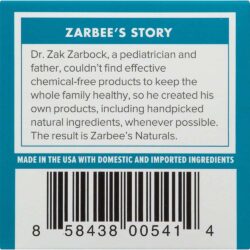 Dầu ấm ngực Zarbee’s Soothing Chest Rub 42g 6 dau am nguc zarbees soothing chest rub 42g ka