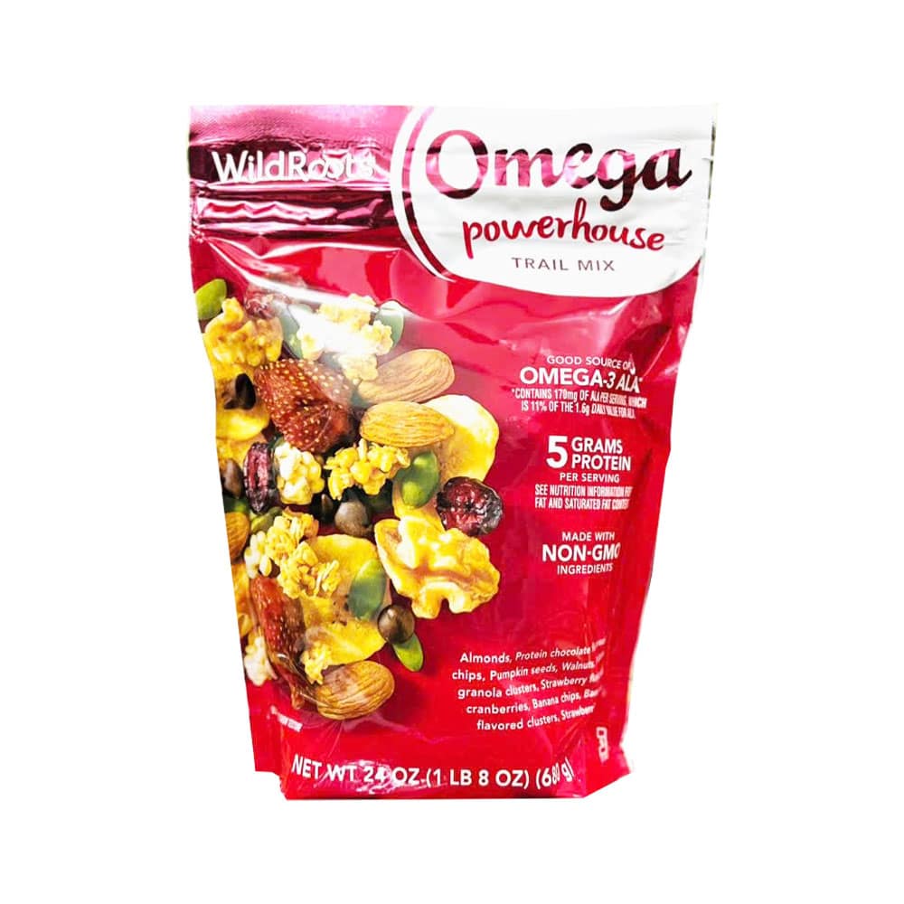 Hạt sấy khô tổng hợp Wildroots Omega Powerhouse Trail Mix 680g 1 Hạt sấy khô tổng hợp Wildroots Omega Powerhouse Trail Mix 680g