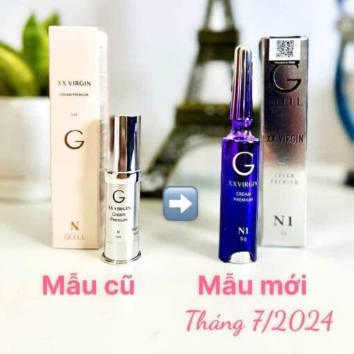 kem hong nhu hoa va co be gcell xx virgin cream premium n 5ml 121224 ka