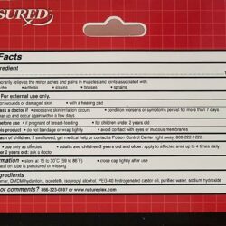 Kem xoa bóp giảm đau Assured Muscle Rub 42.5g 4 kem xoa bop giam dau assured muscle rub 42 5g ky