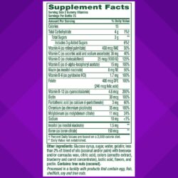 Kẹo bổ đa Vitamin cho người lớn Vitafusion MultiVites Multivitamin 150 viên 6 keo bo da vitamin cho nguoi lon vitafusion multivites multivitamin 150 vien 091025 kb