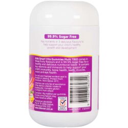 Kẹo dẻo bổ sung Vitamin Nature’s Way Kids Smart Vita Gummies Multi-Vitamin Trio 75 viên 4 keo deo bo sung vitamin natures way kids smart vita gummies multi vitamin trio 75 vien ka