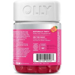 Kẹo dẻo đẹp da móng tóc Olly Undeniable Beauty Gummy 60 viên - Grapefruit Glam 8 keo deo dep da mong toc olly undeniable beauty gummy 60 vien grapefruit glam kb