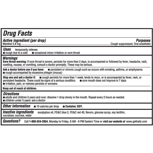 Kẹo Halls thông cổ, mát họng Halls Relief Cherry 200 viên 13 keo halls thong co mat hong halls relief cherry 200 vien 251024 kc