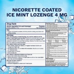 keo ngam cai thuoc la nicorette lozenge ice mint 4mg 120 vien kq