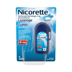 Kẹo ngậm cai thuốc lá Nicorette Lozenge Ice Mint 4mg 20 viên
