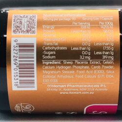 Viên uống nhau thai cừu Spring Leaf Sheep Placenta 80000mg 90 viên 7 m2 scaled