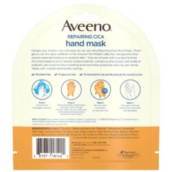 Mặt nạ dưỡng da bàn tay Aveeno Repairing Cica Hand Mask 1 đôi 6 mat na duong da ban tay aveeno repairing cica hand mask 1 doi ka