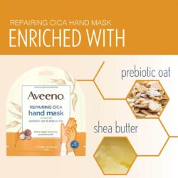 Mặt nạ dưỡng da bàn tay Aveeno Repairing Cica Hand Mask 1 đôi 9 mat na duong da ban tay aveeno repairing cica hand mask 1 doi kd