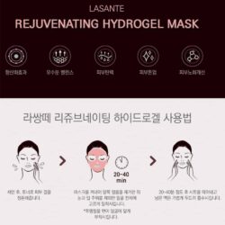 mat na thach nhau thai tre hoa da lasante rejuvenating hydrogel mask 5 mieng kb