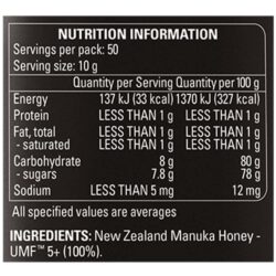 Mật ong Comvita Manuka Honey UMF 10+ 500g 11 mat ong comvita manuka honey umf 10 500g kc