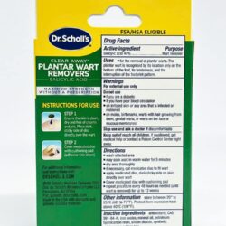 Miếng dán loại bỏ mụn cóc Dr. Scholl’s Clear Away Plantar Wart Remover 24 miếng 6 mieng dan loai bo mun coc dr scholls clear away plantar wart remover 24 mieng 060625 kb
