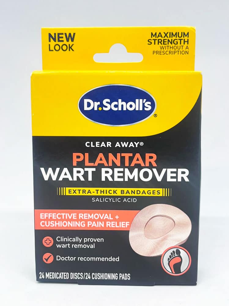 Miếng dán loại bỏ mụn cóc Dr. Scholl’s Clear Away Plantar Wart Remover 24 miếng - Ảnh 2