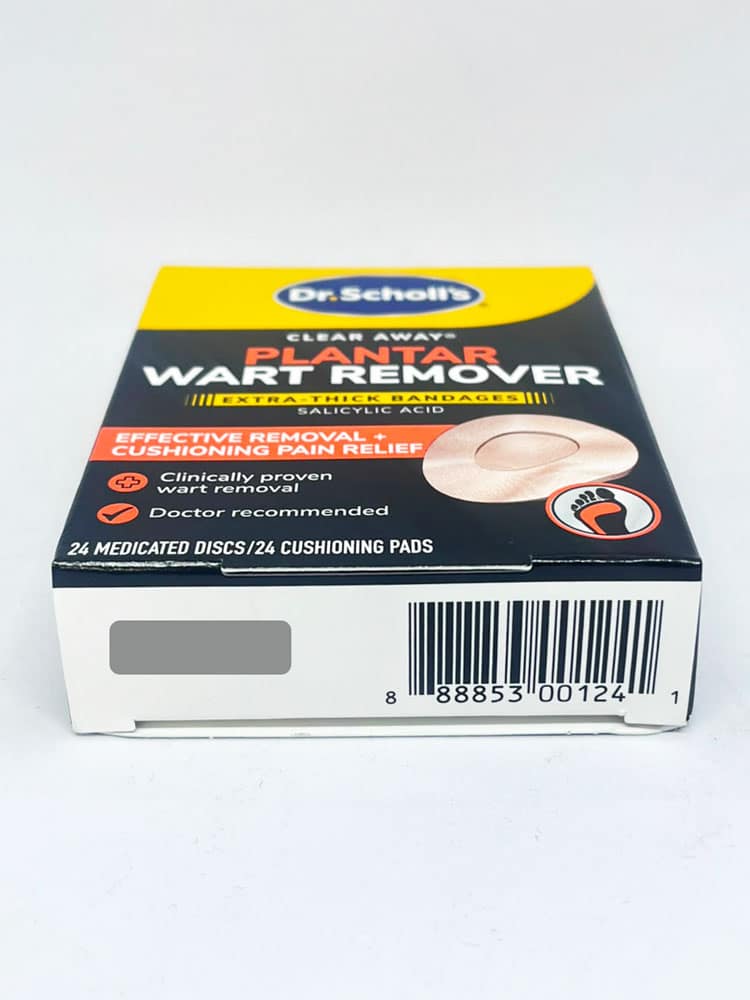 Miếng dán loại bỏ mụn cóc Dr. Scholl’s Clear Away Plantar Wart Remover 24 miếng - Ảnh 4