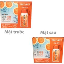 Nước ép bưởi giảm cân Sanga Real Grapefruit Vita Tok Tok 30 gói 13 nuoc ep buoi giam can sanga real grapefruit vita tok tok 30 goi 261224 ki