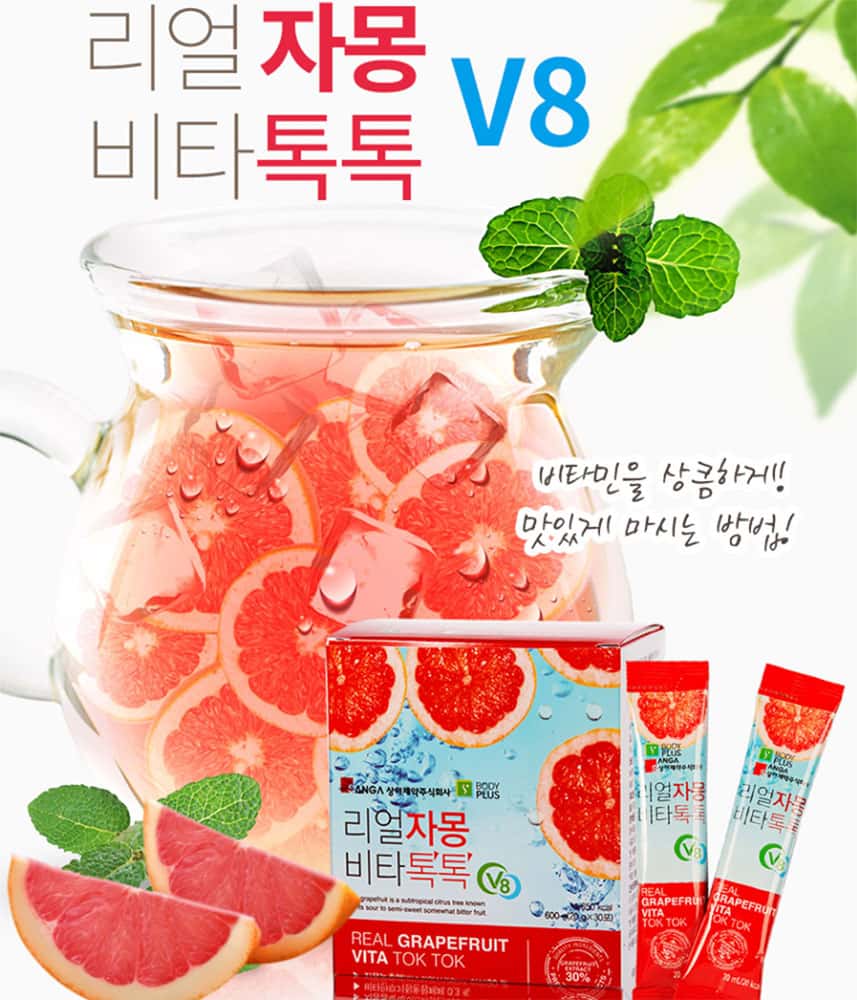 Nước ép bưởi giảm cân Sanga Real Grapefruit Vita Tok Tok 30 gói – Chuyên  Nhập Khẩu - 100% hàng ngoại nhập