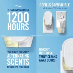 Phích cắm điện khuyếch tán tinh dầu Febreze Plug Air Freshener 2 máy + 4 tinh dầu Lavender 9 phich cam dien khuyech tan tinh dau febreze plug air freshener 2 may 4 tinh dau lavender kd