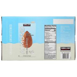 Sữa hạnh nhân Organic không đường Kirkland Signature Almond 946ml Thùng 12 hộp 8 sua hanh nhan organic khong duong kirkland signature almond 946ml ka