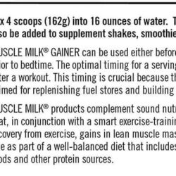 sua tang co muscle milk gainer protein powder vanilla 810g kc