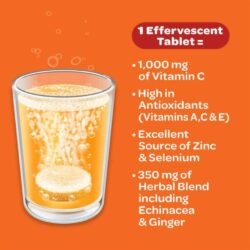 Viên sủi C Airborne Immune Support Vitamin C 1000mg 36 viên (Cam) 12 vien sui c airborne immune support vitamin c 1000mg 10 vien cam ka