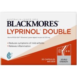 Viên uống chống viêm, giảm đau khớp Blackmores Lyprinol Double 30 viên 7 vien uong chong viem ho tro chua dau khop blackmores lyprinol double 30 vien knwa