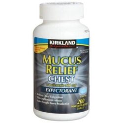 vien uong tri ho long dom kirkland signature mucus relief chest 400 vien ke
