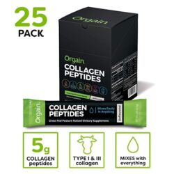 Bột Collagen Peptides Orgain 25 gói 5 bot collagen peptides orgain 25 goi ke