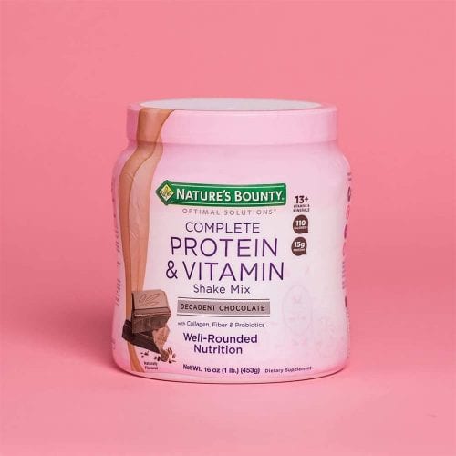 bot protein natures bounty complete protein vitamin 453g chocolate ka