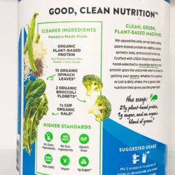 bot protein thuc vat huu co orgain organic protein greens 882g chocolate knc