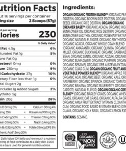 bot thuc pham huu co orgain organic meal 912g vanilla knb