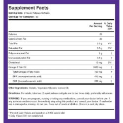 Dầu cá Omega-3 Piping Rock Fish Oil 1200mg 120 viên (Vị Chanh) 4 dau ca omega 3 piping rock fish oil 1200mg 120 vien vi chanh ka