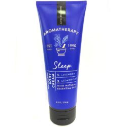 Kem dưỡng thể Bath & Body Works Aromatherapy Sleep Moisturizing Cream Lotion 226g 4 kem duong the bath body works aromatherapy sleep moisturizing cream lotion 226g ke