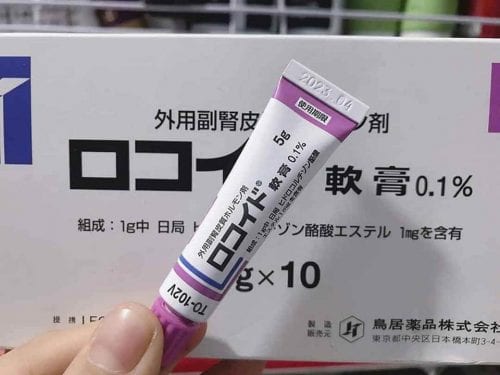Kem kháng sinh, viêm da Rokoito 0.1% 5g (1 tuýp) 10 kem khang sinh tri muoi dot va viem da rokoito 0 1 5g kb