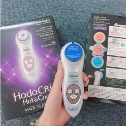Máy massage mặt Hitachi Hada Crie Hot & Cool CM-N50000UF 12 may massage mat hitachi hada crie hot cool cm n50000uf ka