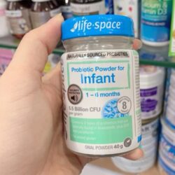 men vi sinh cho tre so sinh 0 6 thang life space probiotic powder for infant 40g kc