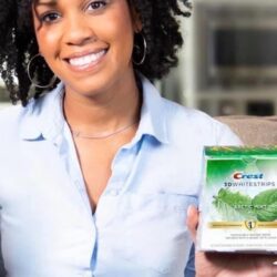 Miếng dán trắng răng Crest 3D Whitestrips Arctic Mint 28 miếng (14 cặp)+ 1 tuýp serum 20 mieng dan trang rang crest 3d whitestrips arctic mint 28 mieng 14 cap 1 tuyp serum kk