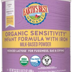 sua bot cho tre 0 12 thang earths best organic sensitivity infant powder formula 658g kb