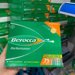 Viên sủi tăng đề kháng Berocca Performance Effervescent 75 viên (Orange) 3 vien sui tang de khang berocca performance effervescent 75 vien orange ka