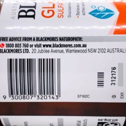 vien uong bo khop blackmores glucosamine sulfate 1500 one a day 150 vien knb