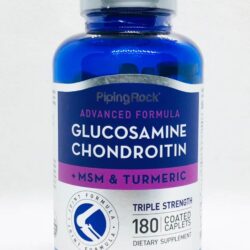 vien uong bo khop piping rock advanced triple strength glucosamine chondroitin msm turmeric 180 vien kna