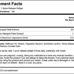 vien uong bo mat piping rock eye vision guard lutein bilberry zeaxanthin 100 vien kb