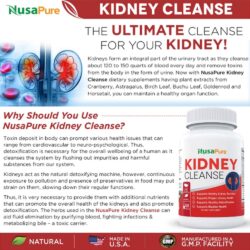 Viên uống bổ thận NusaPure Kidney Cleanse 60 Capsules 13 vien uong bo than nusapure kidney cleanse 60 vien ke