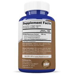 vien uong chiet xuat nam huong nusapure shiitake mushroom 9000mg 200 vien kb