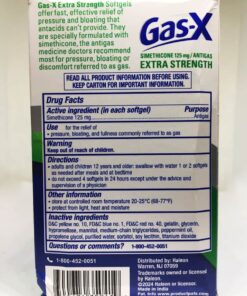 vien uong giam day hoi kho tieu gas x extra strength 120 softgels 070225 kc
